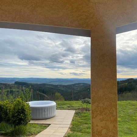 Vue Panoramique & Jacuzzi Prive Villa Saint-Hilaire  Exteriör bild