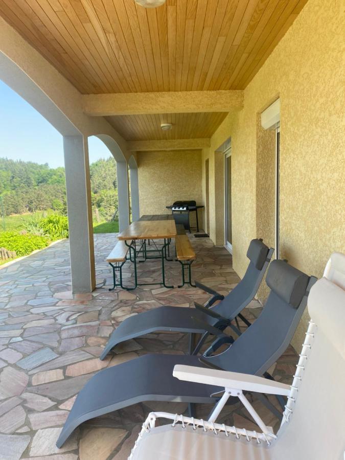 Vue Panoramique & Jacuzzi Prive Villa Saint-Hilaire  Exteriör bild